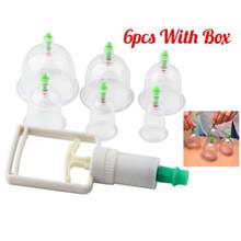 6 Cups Vacuum Bekam Cups 6 Cups Vacuum Cupping Set Therapy