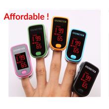 Fingertip Oximeter Blood Oxygen Level Meter Led Display Health Heart Rate Moni