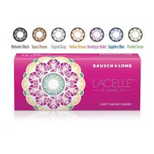 1 pair Bausch &amp; Lomb Lacelle Jewel Monthly Contact Lenses 2pcs/Box (SPH -