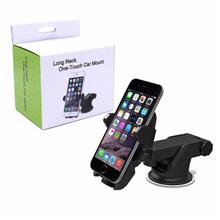 Long Neck One-Touch Car Mount Quality Mobile Phone Holder Silicon Sucker 360