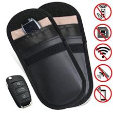 Signal Blocker Anti-Theft Fob Pouch Faraday Bag Case Lock Car Key Keyless Entr