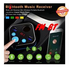 Bluetooth Car Kit FM Transmitter MP3 Music Player Hands-Free Adapter