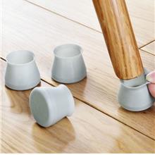 4 Pcs Chair Leg Cover Soft Caps Silicone Floor Protector Furniture Table Cover