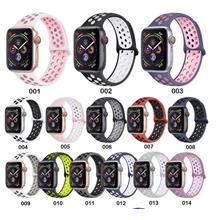 Soft Silicone Replacement Wristband for iWatch Apple Watch Series 1/2/3/4/5 Ap