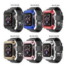 IWatch Apple Watch Series 4 5 Band + Case Strap 40mm 44mm Shock Proof Good Pro