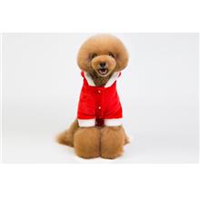 Merry Christmas XMAS Dog Vest Cat Neteye Cotton Clothes Pet Wear Appliances Sh
