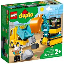 Lego 10931 Duplo Truck &amp; Tracked Excavator