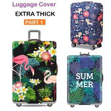 Extra Thick Luggage Cover Protector Elastic Zipper- PART 1