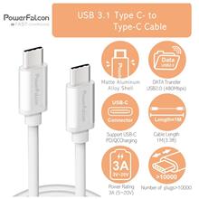 Power Falcon USBC-C Fast Charging USB-C to USB-C Charging &amp; Data Cable