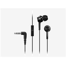 Panasonic RP-TCM115-K TCM115 Wired In-Ear Earphone Headphone