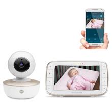 Motorola MBP855CONNECT Portable 5-Inch Color Screen Video Baby Monitor with Wi