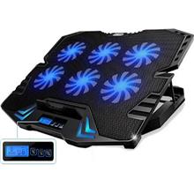 Cooling Pad Laptop Notebook LED Touch Screen Speed Control Cooler