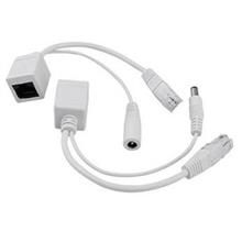 CCTV IP Camera Cable RJ45 POE Injector Cable DC 5.5X2.1mm