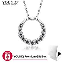 YOUNIQ D'Lord 925 Sterling Silver Necklace Pendant with Cubic Zirconia