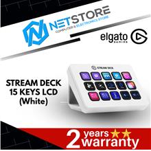 Elgato Stream Deck MK.2 Live Content Controller with 15 Keys White