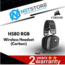 CORSAIR HS80 RGB WIRELESS Premium Gaming Headset - Carbon
