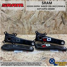 SRAM XO1DH GXP83 94BCD CRANKARM ( NO C/RING &amp; GXP CUPS ) 165MM