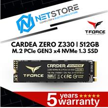T-FORCE CARDEA ZERO Z330 M.2 PCIe GEN3 x4 NVMe 1.3 512GB SSD