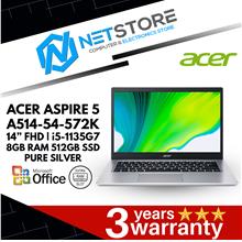 ACER ASPIRE 5 A514-54-572K 14” FHD|i5-1135G7|8GB RAM|512GB SSD