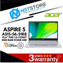 ACER ASPIRE 5 A515-56-51R8 15.6” FHD | i5-1135G7 | 8GB RAM 512GB SSD