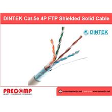 DINTEK Cat.5e 4P FTP Shielded Solid Cable (305M/box) (1103-03003)