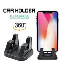 360 Degree Rotate Car Cell Phone Holder Dashboard Sticking Universal Stand Mou