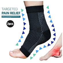 Socks Anti Fatigue Compression Therapy Stockings Heel Pain / Stokin Terapi Sak