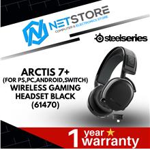 STEELSERIES ARCTIS 7+(FOR PS,PC,ANDROID,SWITCH)WIRELESS GAMING HEADSET