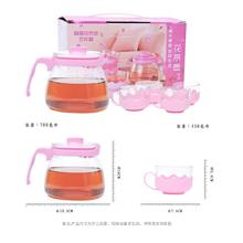 耐热玻璃泡茶壶茶具套/ Heat-Resistant Glass Teapot Tea Set