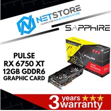 SAPPHIRE PULSE RX 6750 XT GAMING OC 12GB GDDR6 GRAPHIC CARD