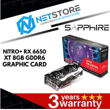 SAPPHIRE NITRO+ RX 6650 XT GAMING OC 12GB GDDR6 - 11319-01-20G