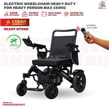 Electric Wheelchair for Heavy Person Remote Control 300W Motor