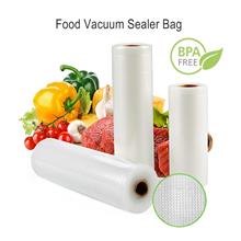 Vacuum Bag food sealer plastic seal storage roll Plastik Makanan Tahan Lama Em