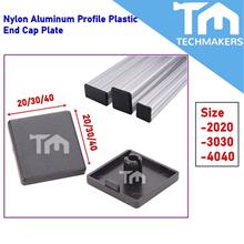 2020/3030/4040 Nylon Aluminum Profile Plastic End Cap Plate Black For