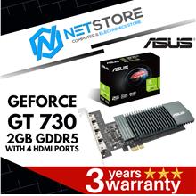 ASUS GEFORCE GT 730 2GB GDDR5 GRAPHIC CARD WITH 4 HDMI PORTS