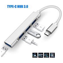 USB 3.0 hub four-in-one aluminum multi-channel OTG adapter USB extender, suita
