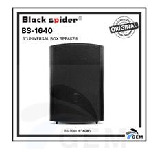 BLACK SPIDER 6&#39;&#39; UNIVERSAL BOX SPEAKER (BS-1640)
