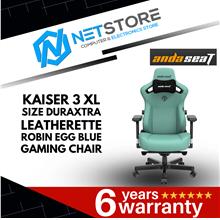 ANDA SEAT KAISER 3 XL SIZE DURAXTRA LEATHERETTE - ROBIN EGG BLUE