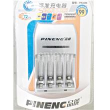 ORIGINAL PINENG PN-805 Rechargeable Battery Charger for 1.2V AA/AAA
