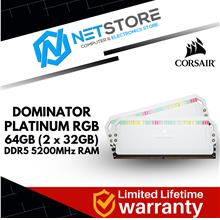 CORSAIR DOMINATOR PLATINUM RGB 64GB (2 x 32GB) DDR5 5200MHz RAM