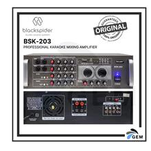 BLACK SPIDER Professional karaoke mixing amplifier (BSK-203)