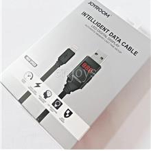 (Fast Charge) JOYROOM 1m LED Smart Timer Cable iPhone XS XR X 8 7 6S 6