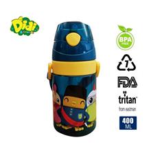 Didi & Friends Limited Edition Tritan Water Bottle With Straw [400ml]