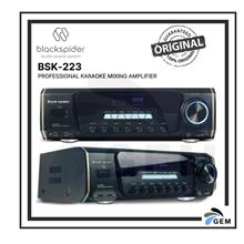 BLACK SPIDER Professional Karaoke Mixing Amplifier (BSK-223)