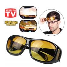Freshone Night Vision Driving HD Safety Glasses Women Men UV Sunglasses Eyewea