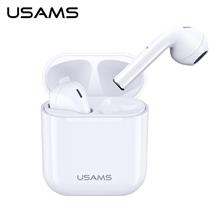 USAMS AirPods TWS True Wireless Earbuds with Charging Case iPhone 11 X