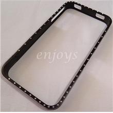 Enjoys: CROSSLINE Diamond Bling Metal Bumper Frame Case iPhone 4 4S ~B