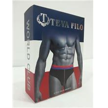 [TEVA FILO] Men's Briefs Underwear - TF322 (3 pcs pack briefs)
