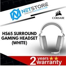 CORSAIR HS65 SURROUND GAMING HEADSET (WHITE) - CA-9011271-AP