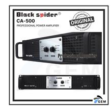 BLACK SPIDER PROFESSIONAL POWER AMPLIFIER (CA-500)